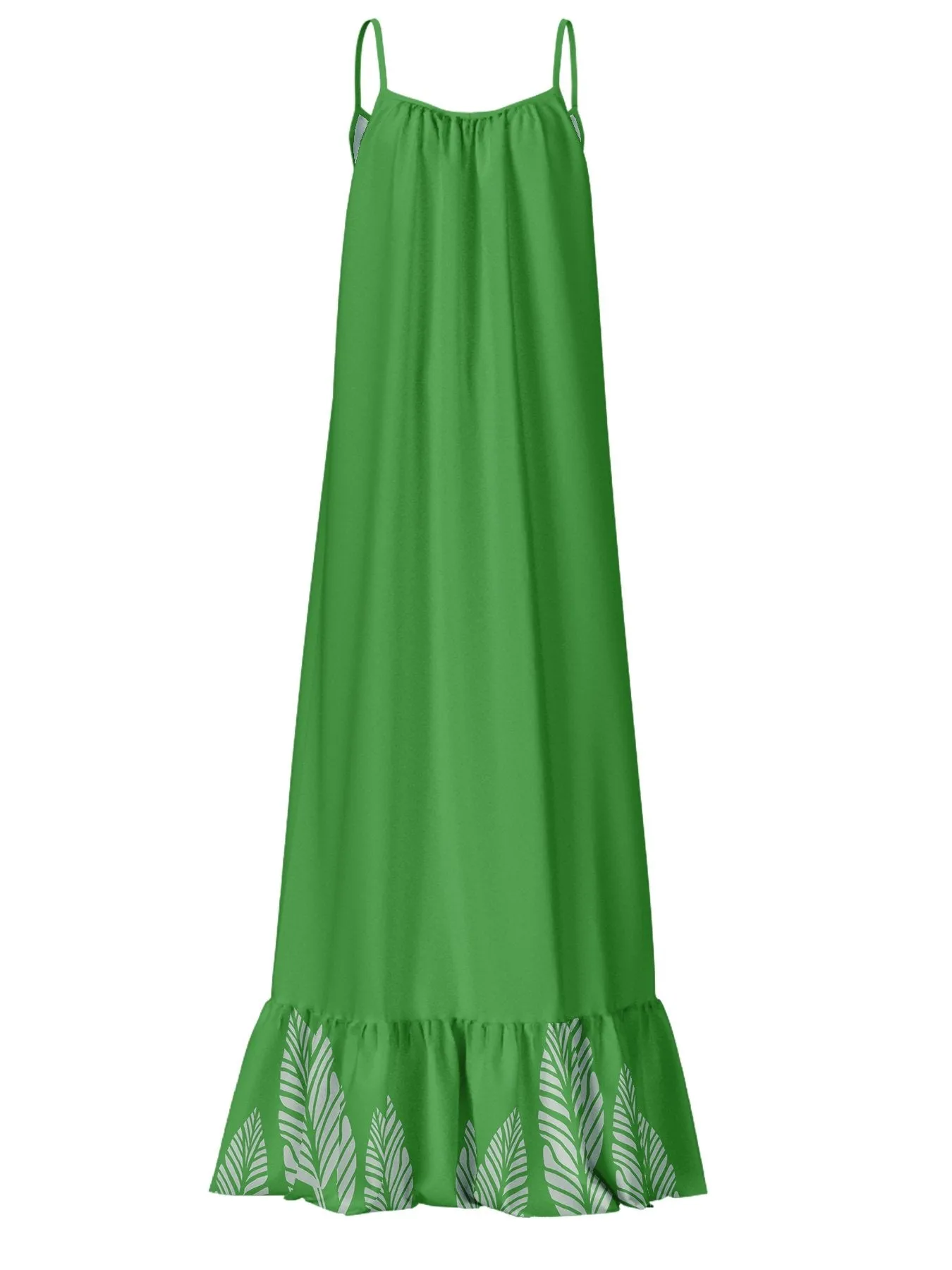 Fari Dress - Palms Vert