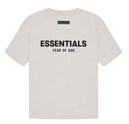 FEAR OF GOD ESSENTIALS T-SHIRT LIGHT OATMEAL (SS22)