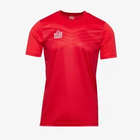 Flare SS Football Shirt - Red