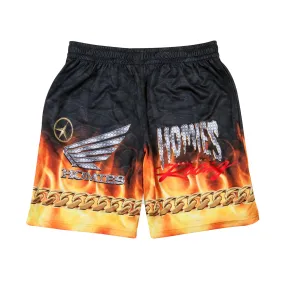 For The Homies Moto Short Black