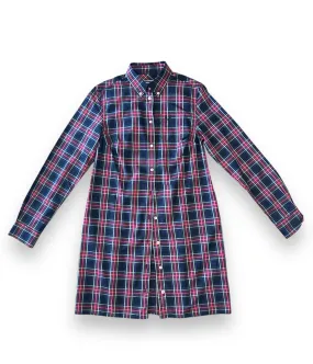 Fred Perry Long Sleeve Tartan Shirt Dress