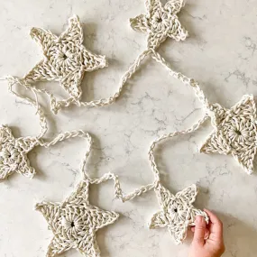 Giant Crochet Star Garland Kit