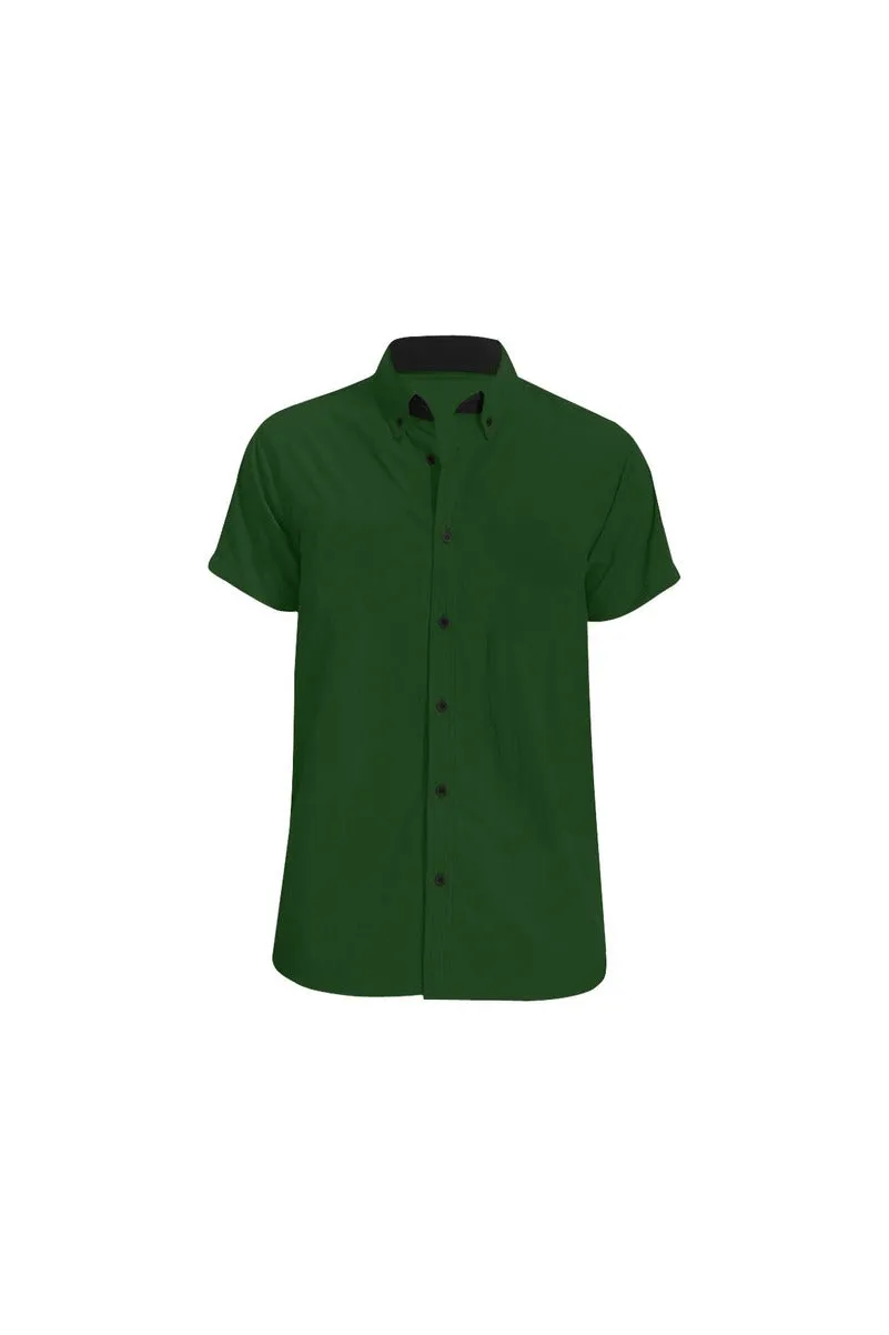 Go Green Men's All Over Print Short Sleeve Shirt