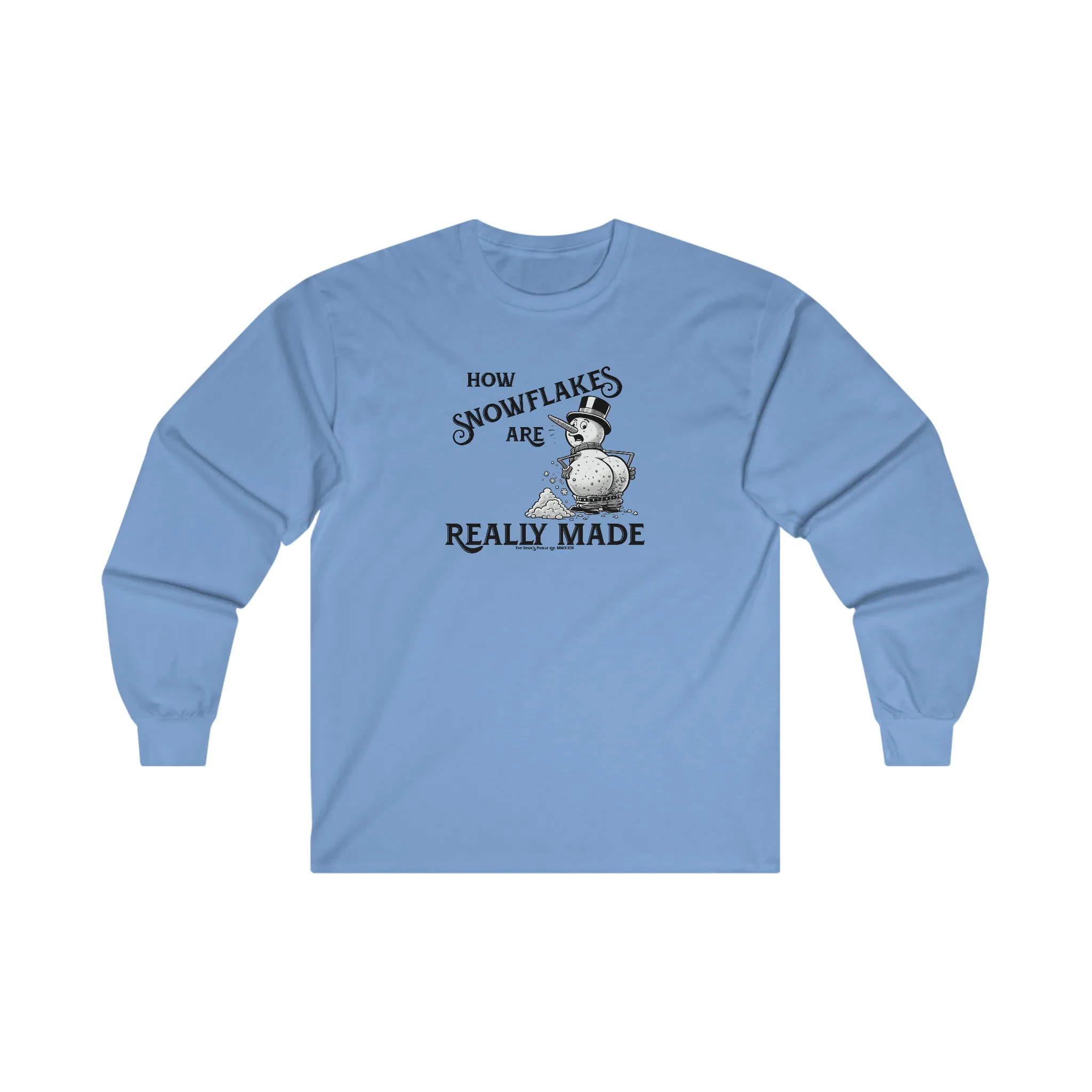 How Snowflakes Are Really Made Long Sleeve Tee