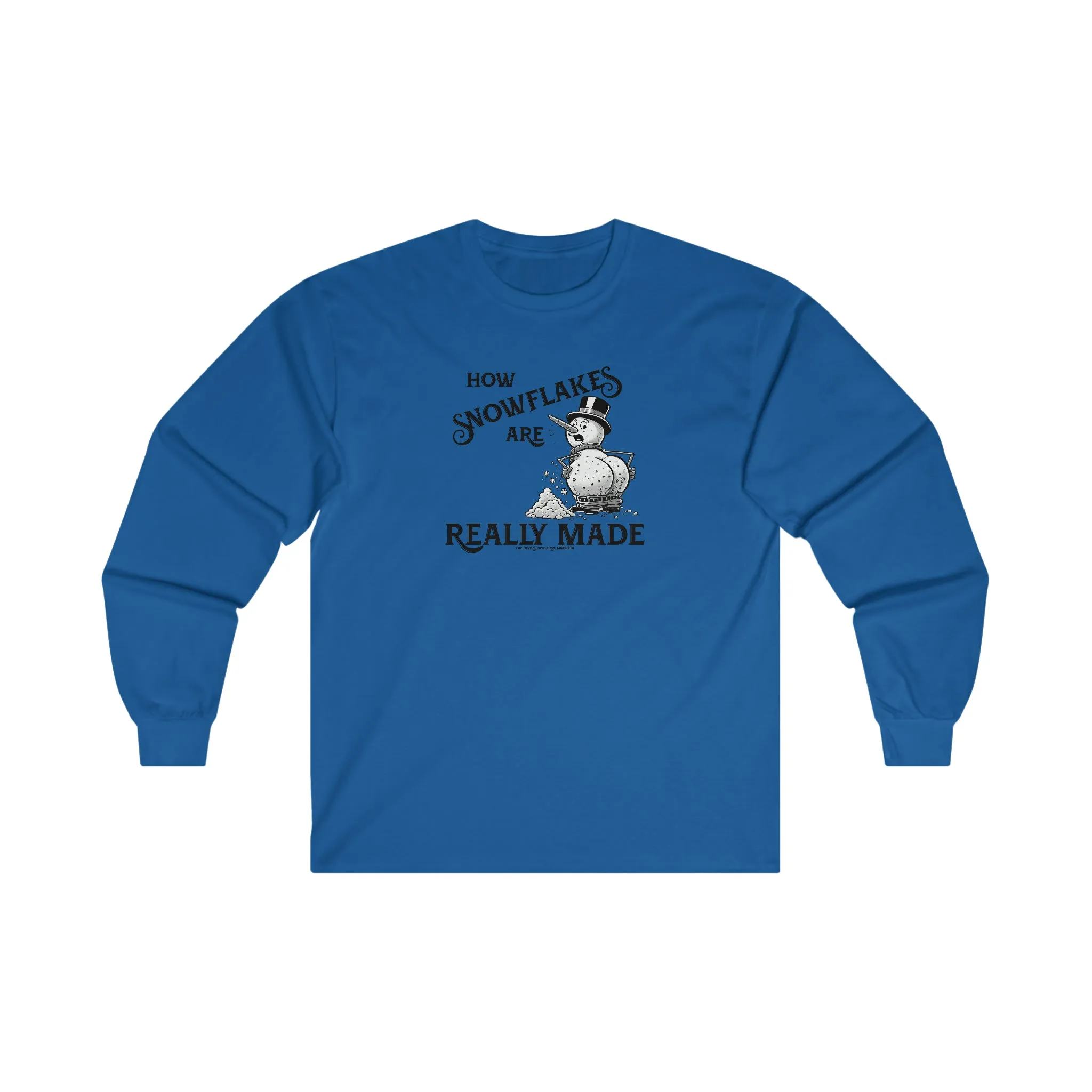 How Snowflakes Are Really Made Long Sleeve Tee