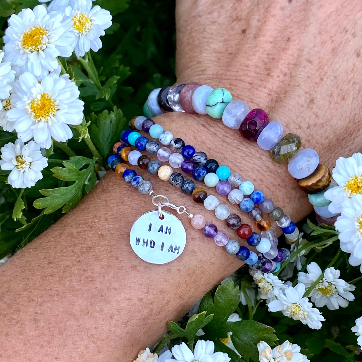 I am who I am - Affirmation Bracelets Combo