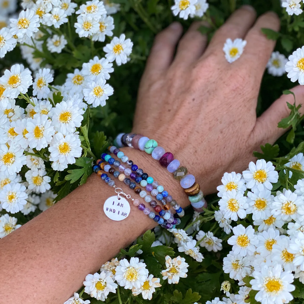 I am who I am - Affirmation Bracelets Combo