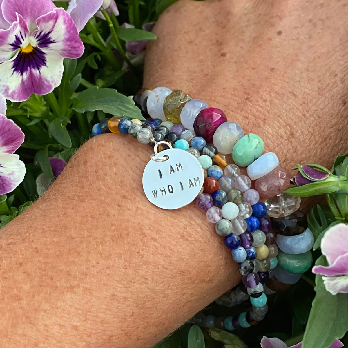 I am who I am - Affirmation Bracelets Combo