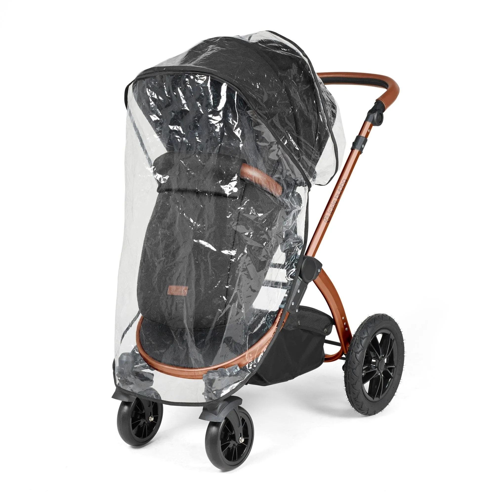 Ickle Bubba Stomp Luxe 3-in-1 I-Size Travel System - Bronze / Midnight / Tan