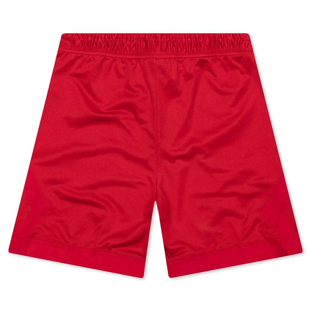 Jumpman Mesh Diamond Shorts - Gym Red