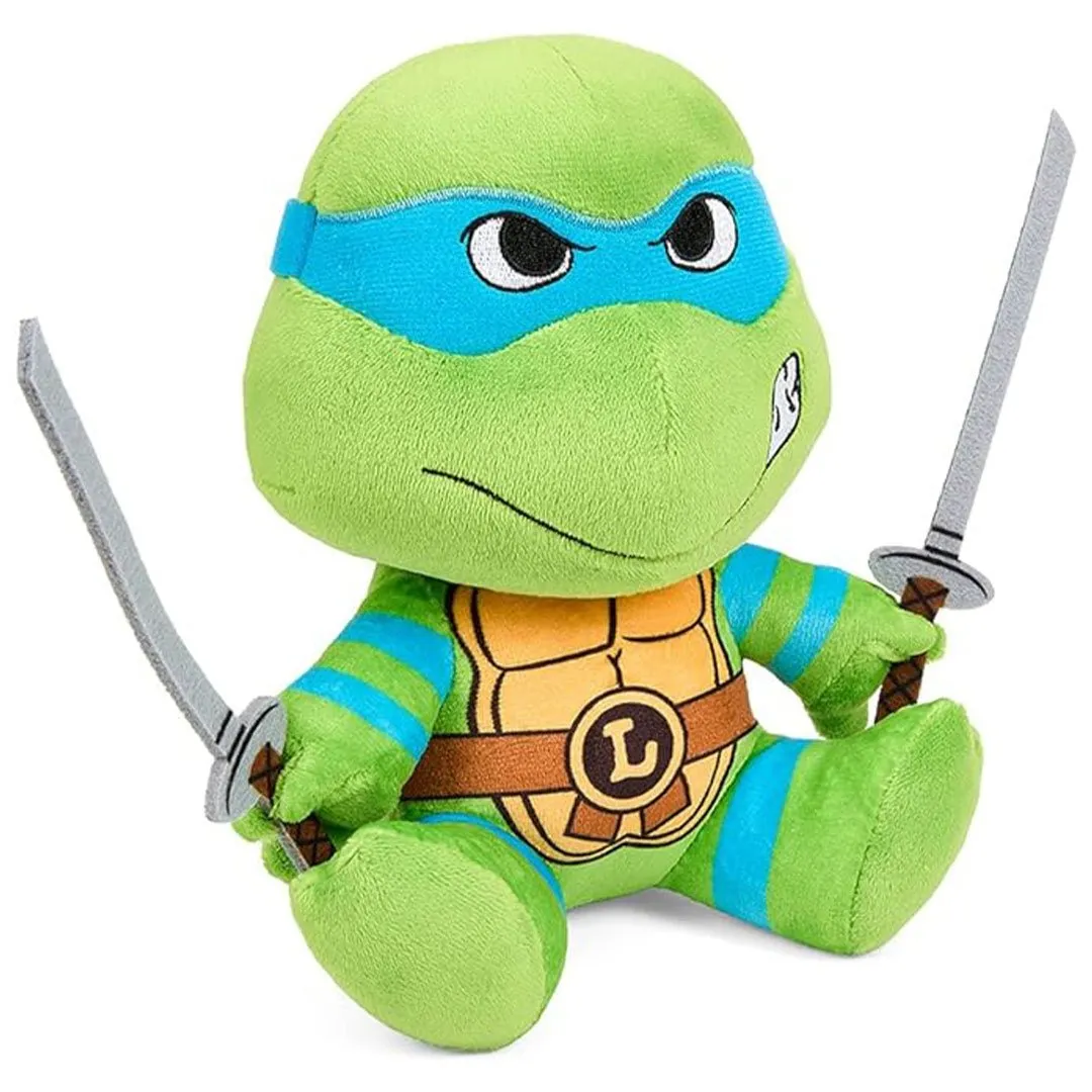 Kidrobot Teenage Mutant Ninja Turtles 7.5 Leonardo Phunny Plush