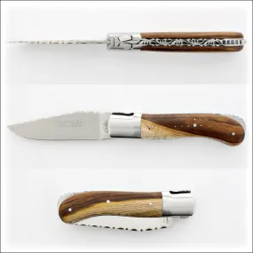 Laguiole Gentleman's Knife Guilloche - Pistachio