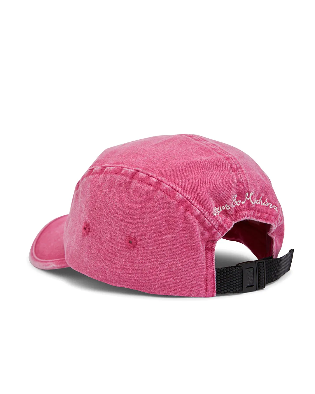 Leisure 5 Panel Cap - Raspberry