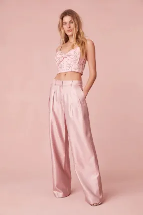 Loveshackfancy - Adams Pants - Rose Champagne