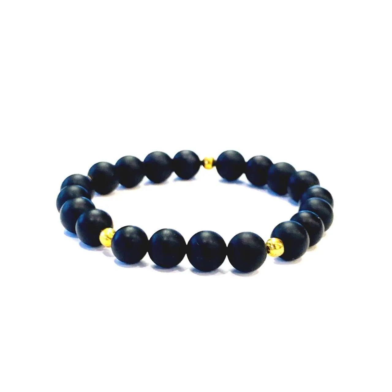 Matte Black Onyx Bracelet