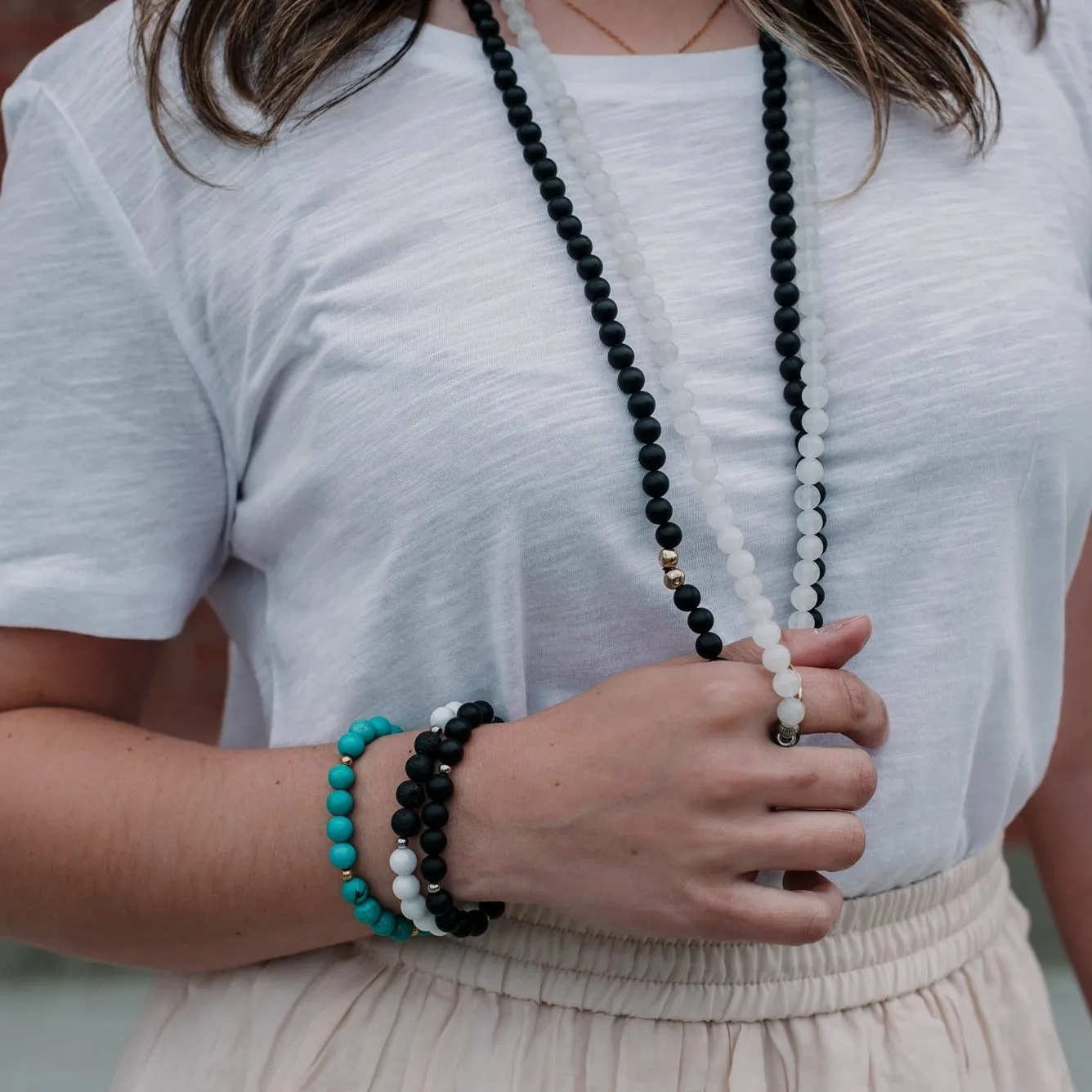 Matte Black Onyx Bracelet