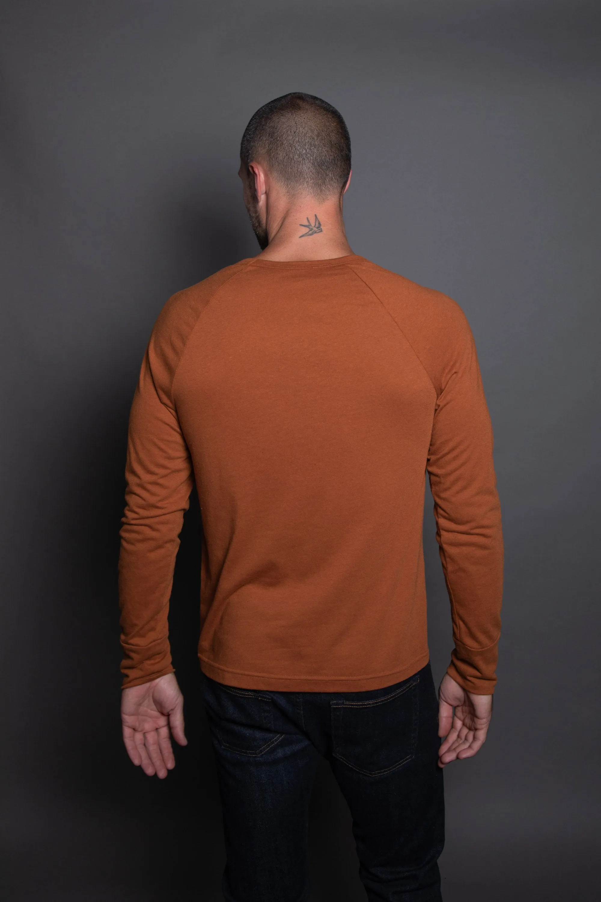 Men's Cameron Tri-Blend Long Sleeve Tee