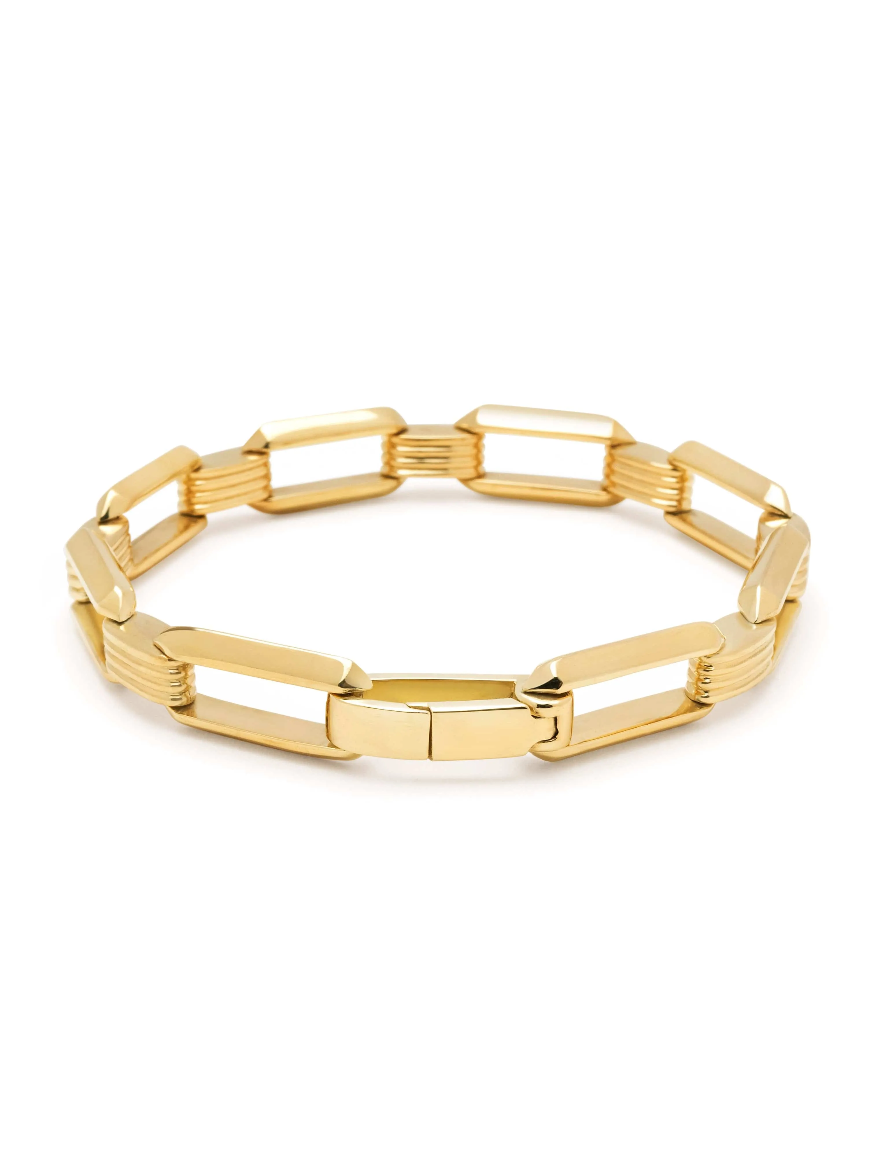 Men's Gold Link Bracelet