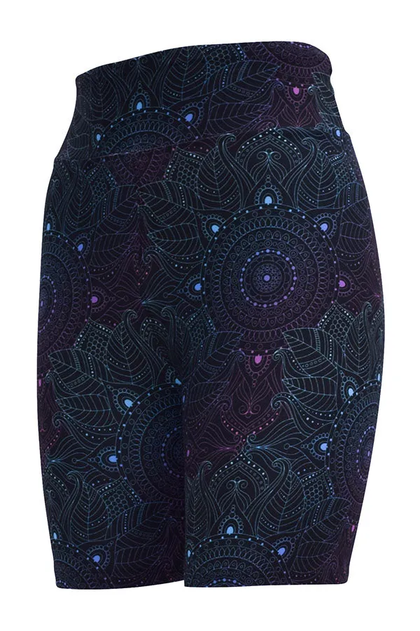 Midnight Mandala Shorts