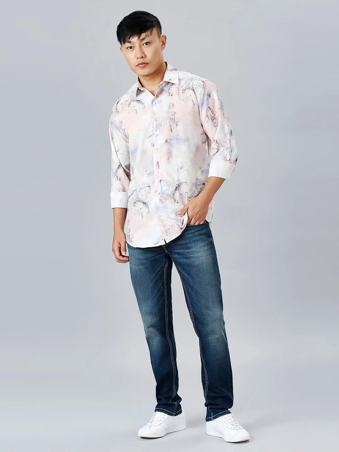 Minsk Printed Men's Shirt