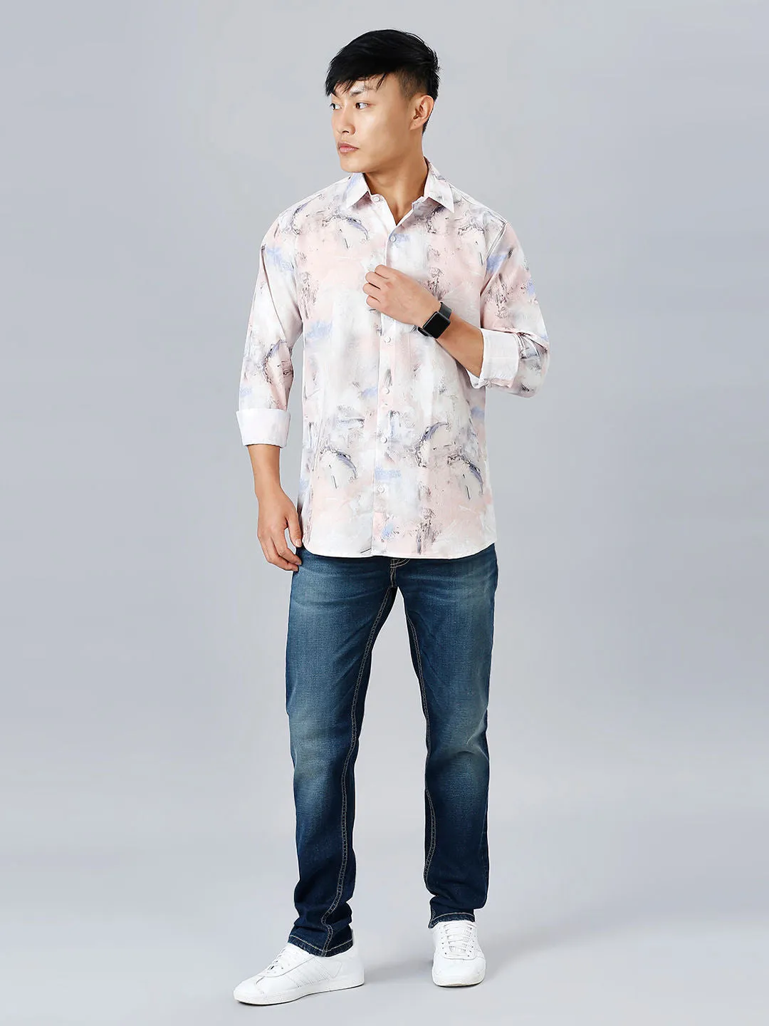 Minsk Printed Men's Shirt