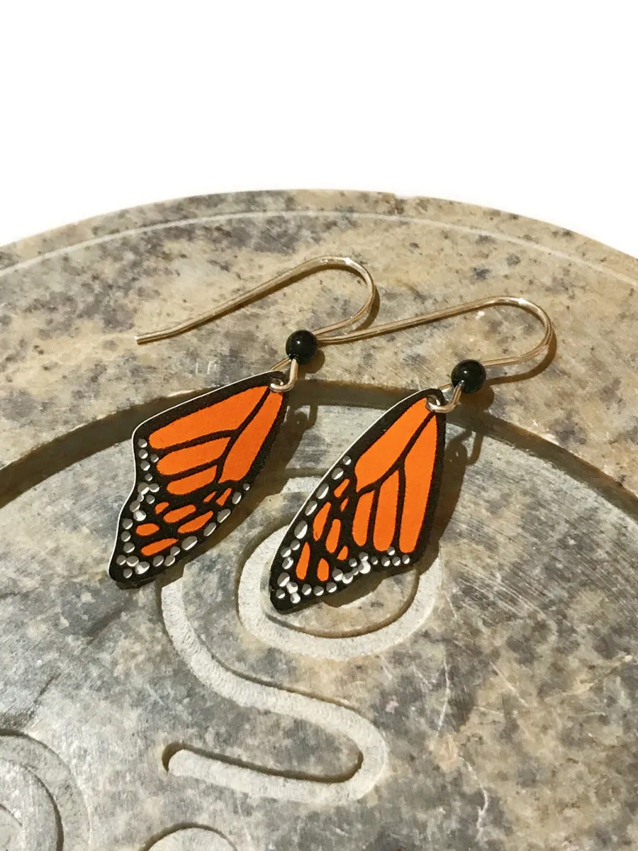 Monarch Butterfly Wing Dangles by Sienna Sky