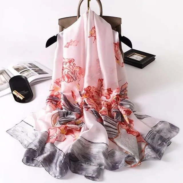 Muffler Silk Scarves