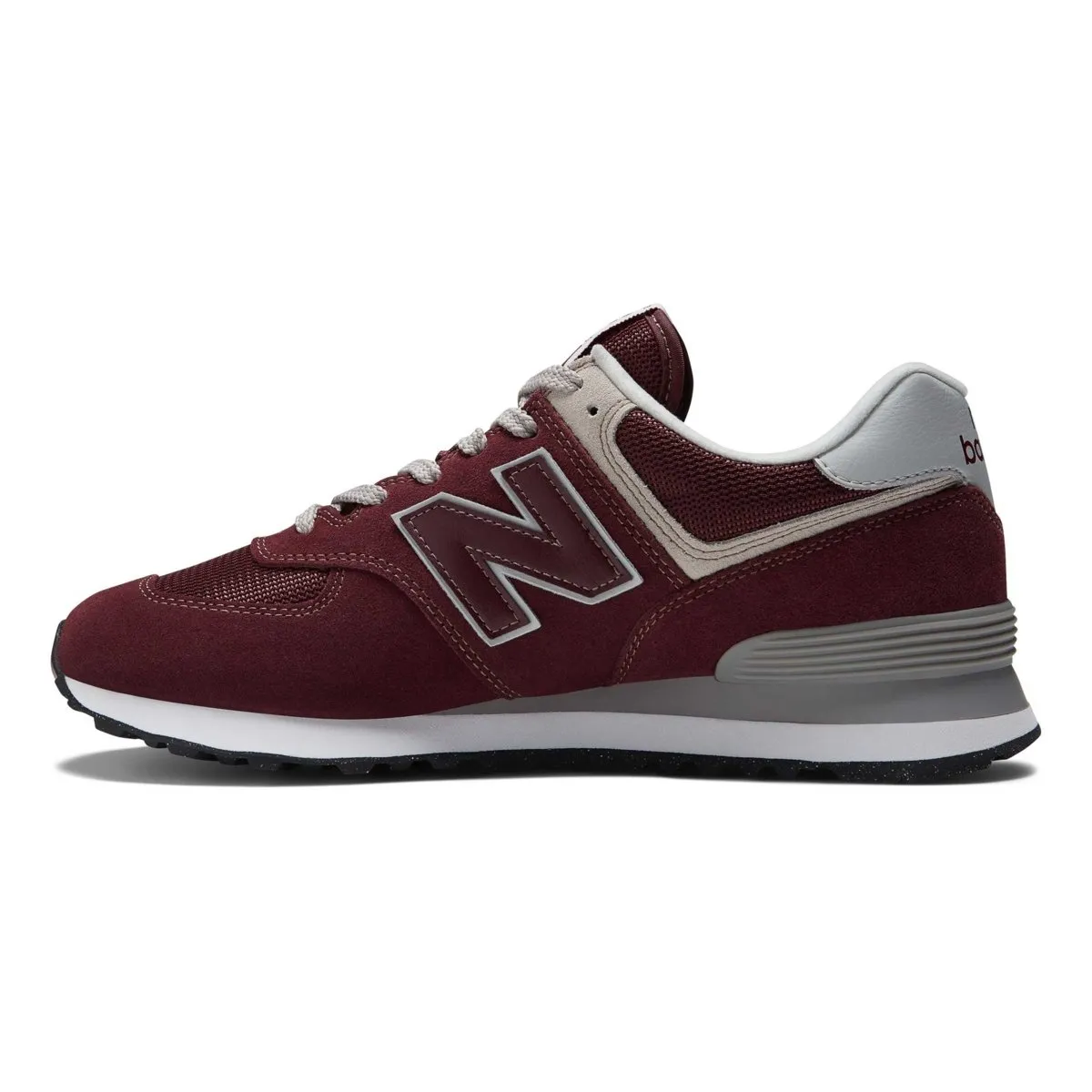 New Balance Men's ML574EVN Burgundy/White