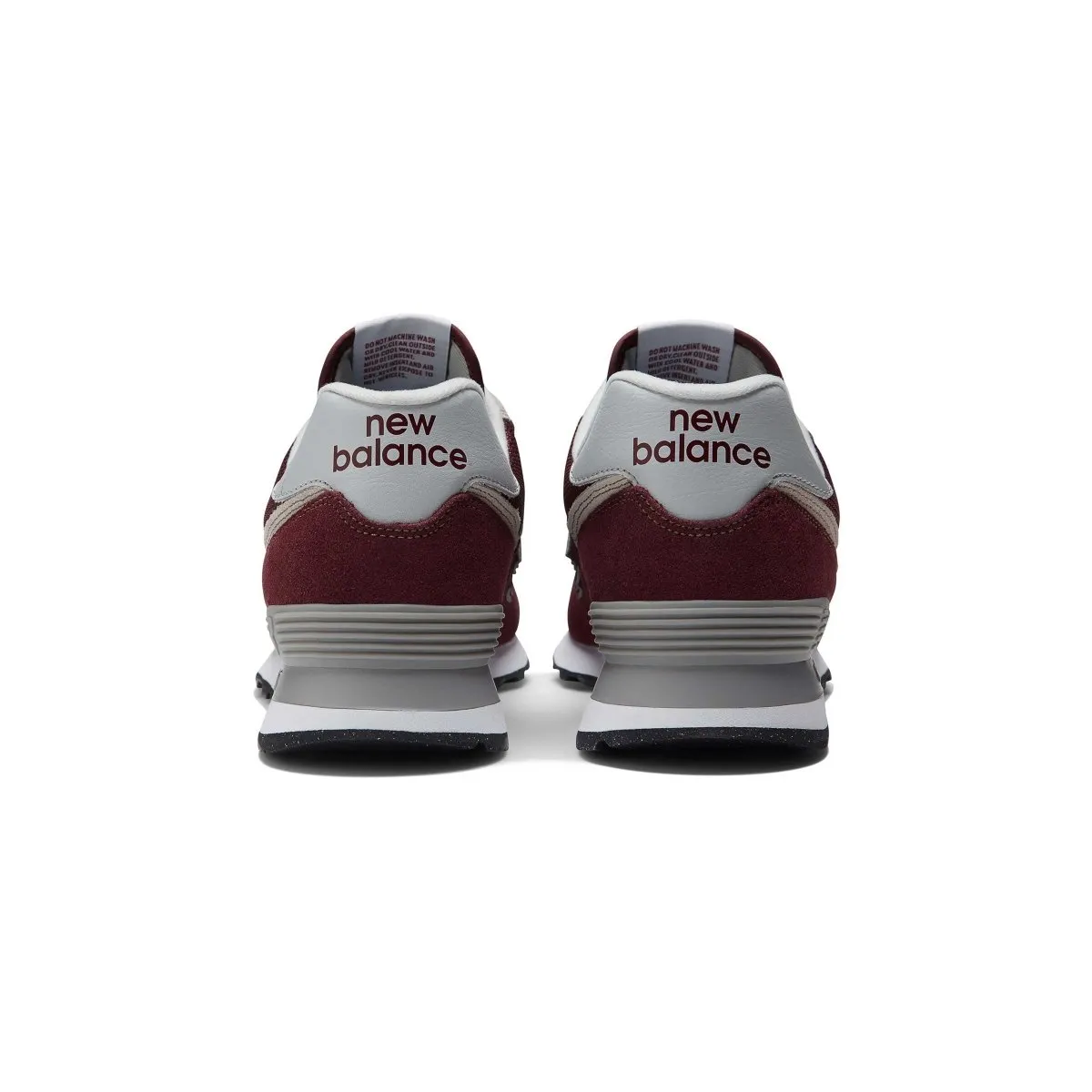 New Balance Men's ML574EVN Burgundy/White