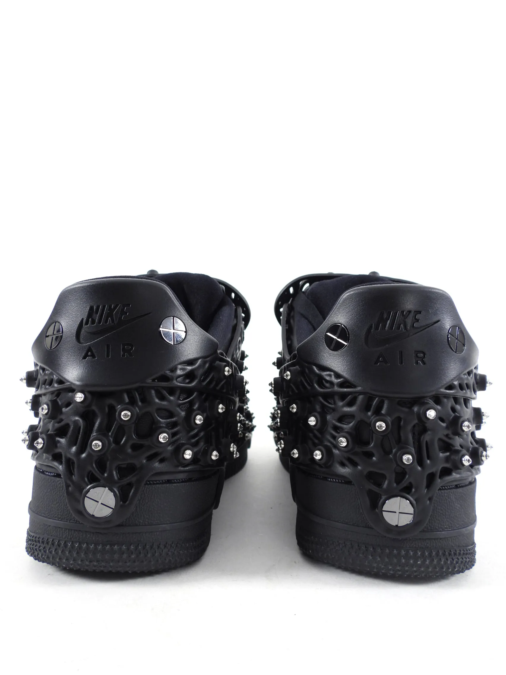 Nike x Swarovski Air Force 1 Black Limited Edition Collaboration Sneakers - 7