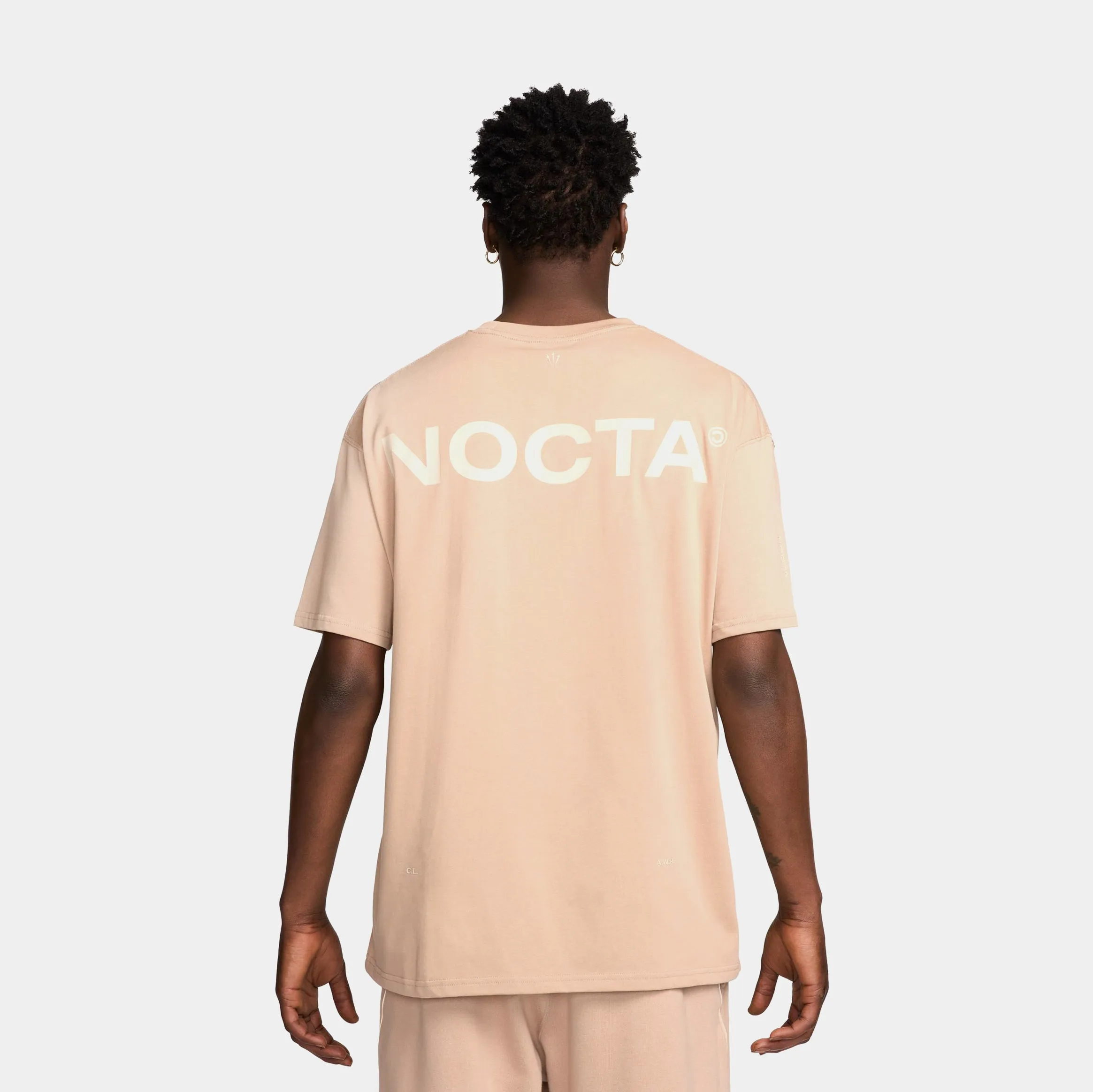 NOCTA Graphic Mens Short Sleeve Shirt (Hemp/Sanddrift)