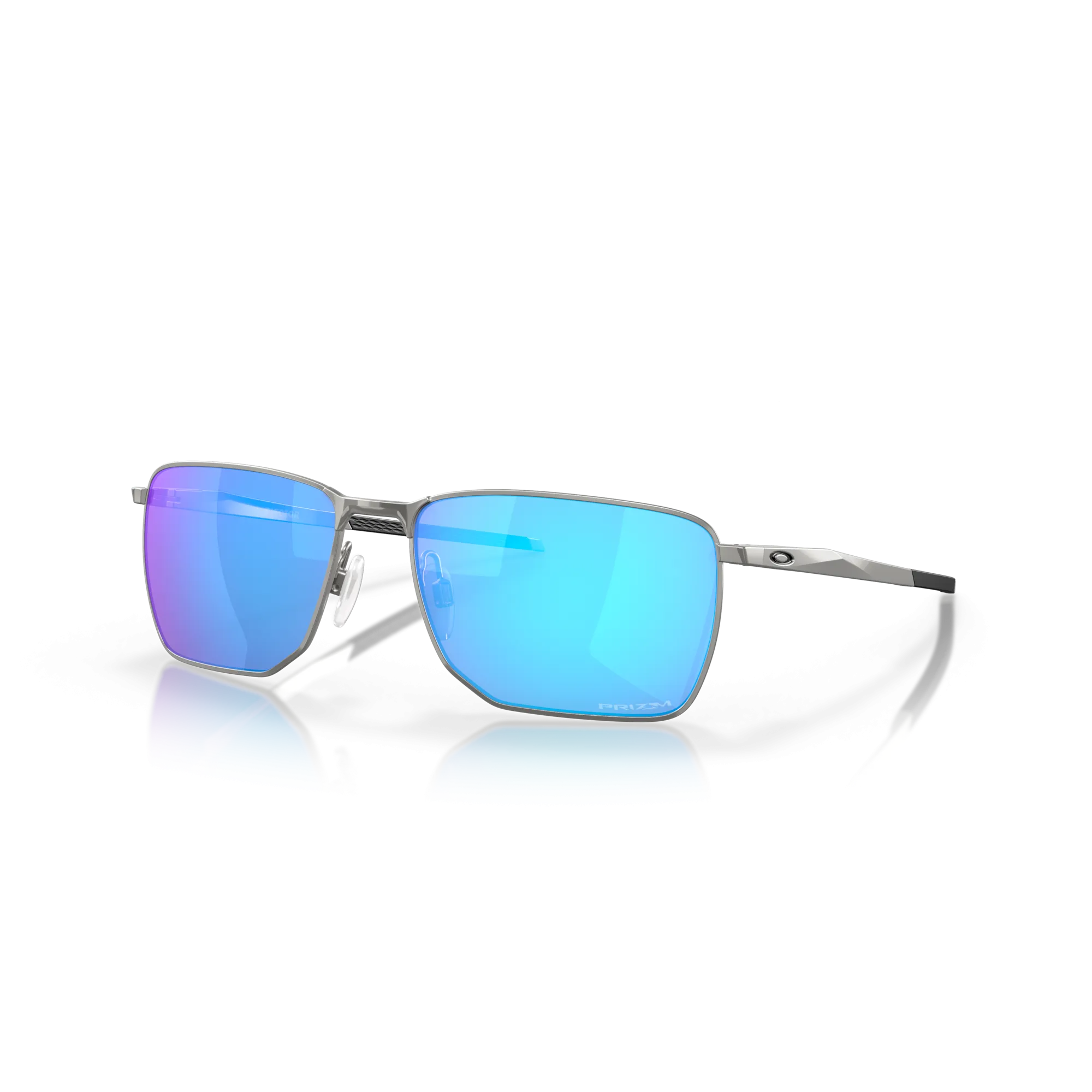 Oakley Ejector Prizm Sapphire Lenses Satin Chrome Frame