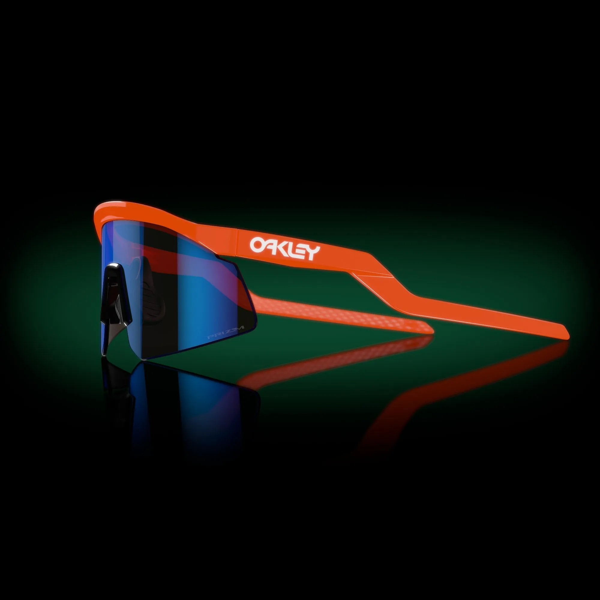 Oakley Hydra Prizm Sapphire Lenses Neon Orange Frame