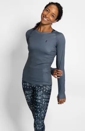 Onyx Women's Merino Wool Long Sleeve Run Top