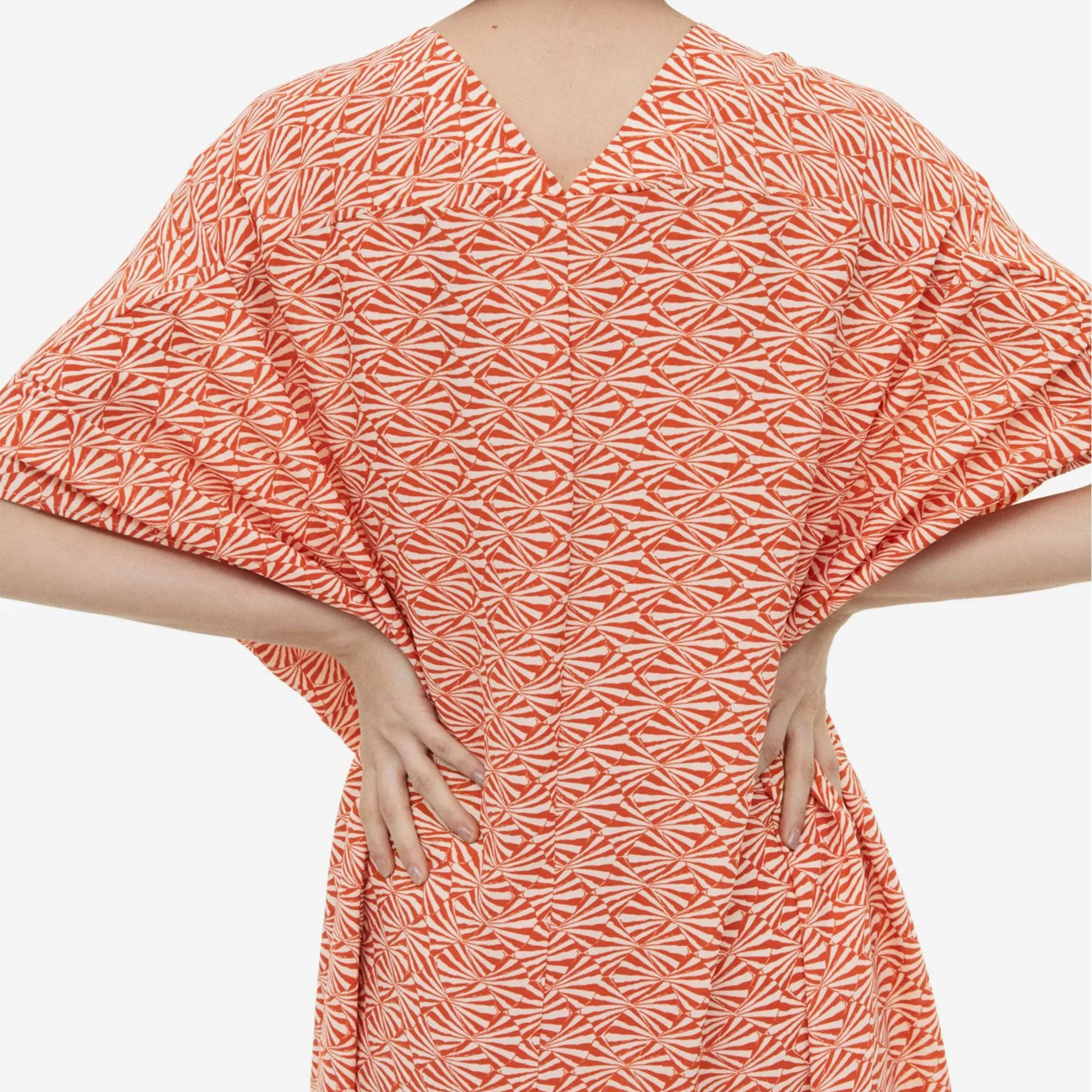 Peachy Abstract Bliss Kaftan J5872