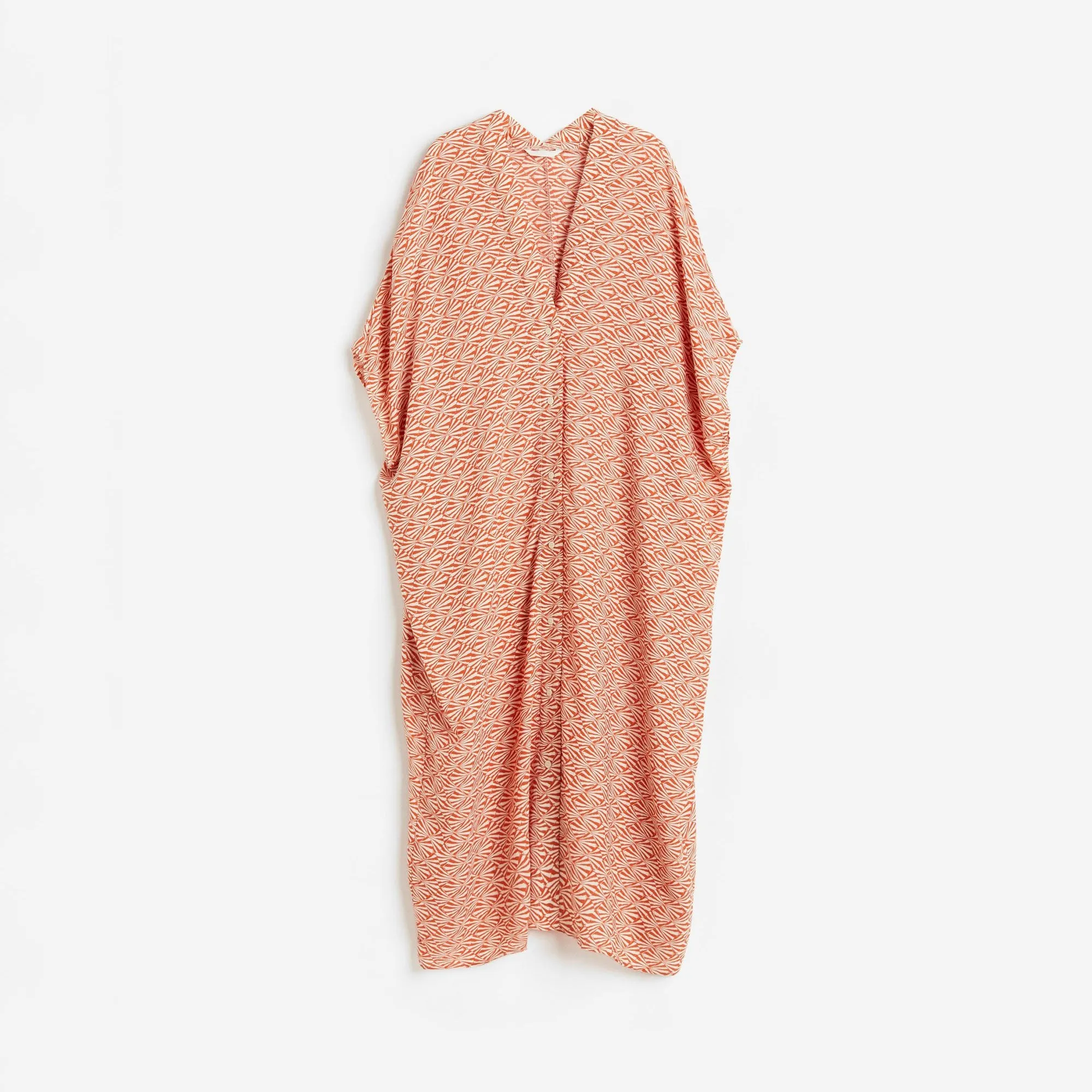 Peachy Abstract Bliss Kaftan J5872