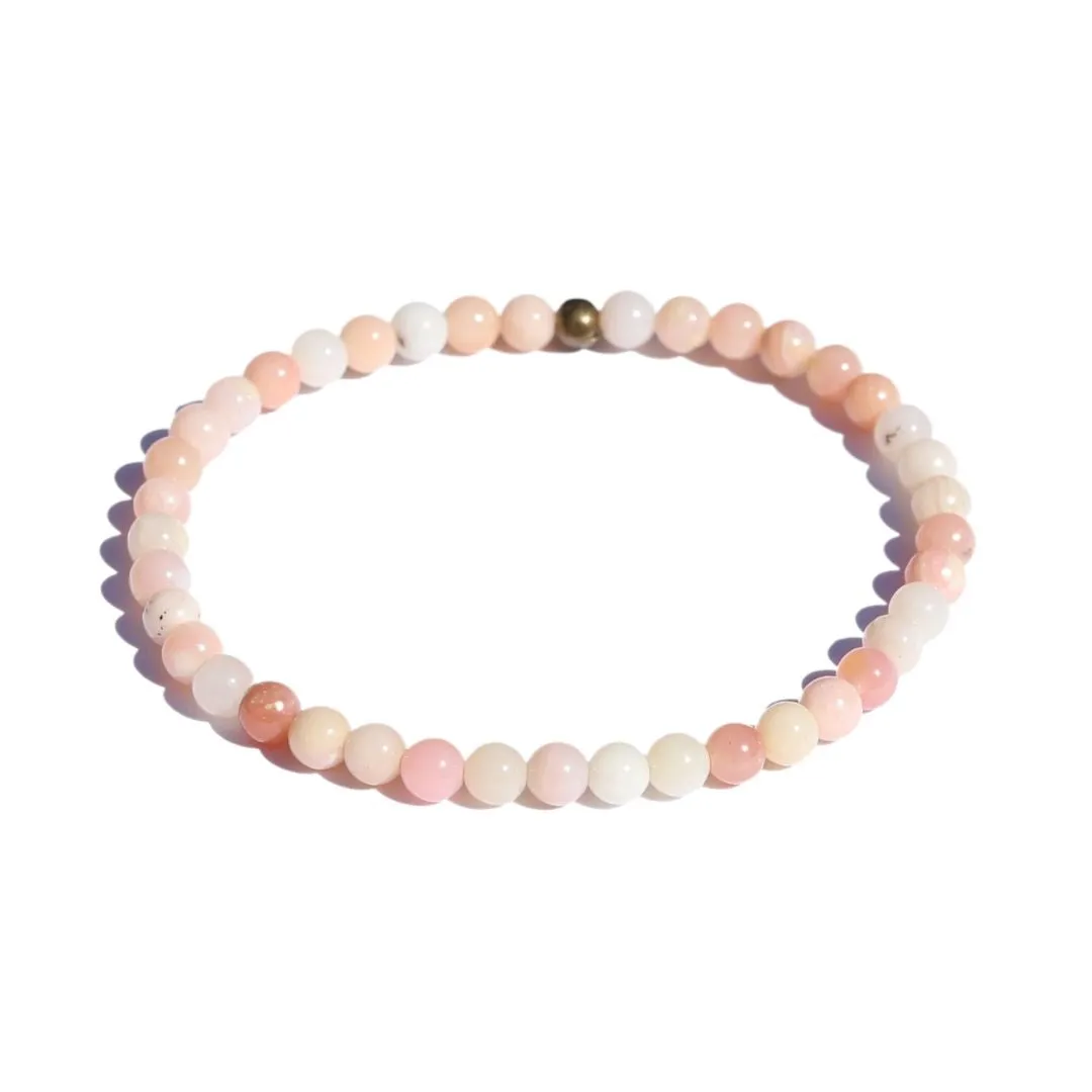 Pink Opal Delicate Bracelet