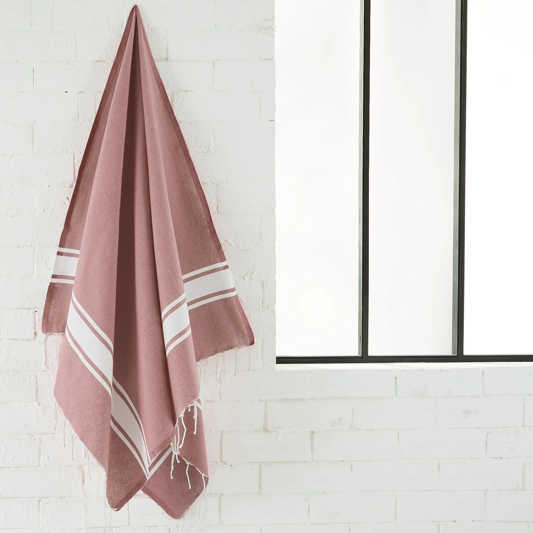 Powdery Pink Flat Fouta