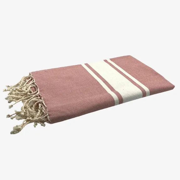 Powdery Pink Flat Fouta