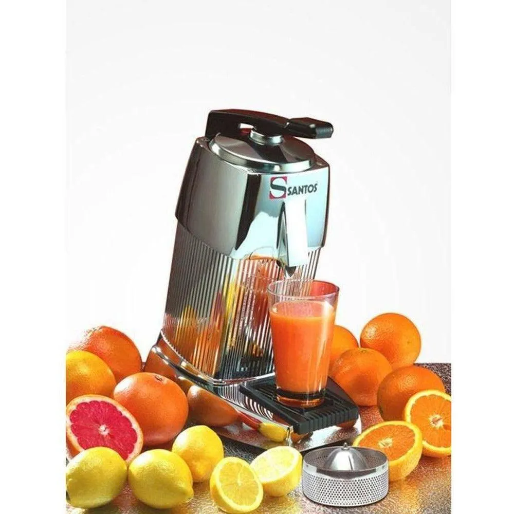 Santos 10C Automatic Chrome Citrus Juicer with Lever