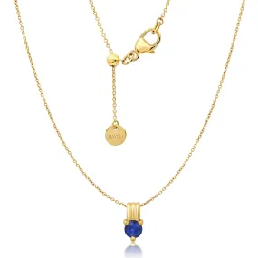 Sapphire Triple Orbit Necklace