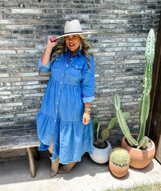 Sienna Denim Dress