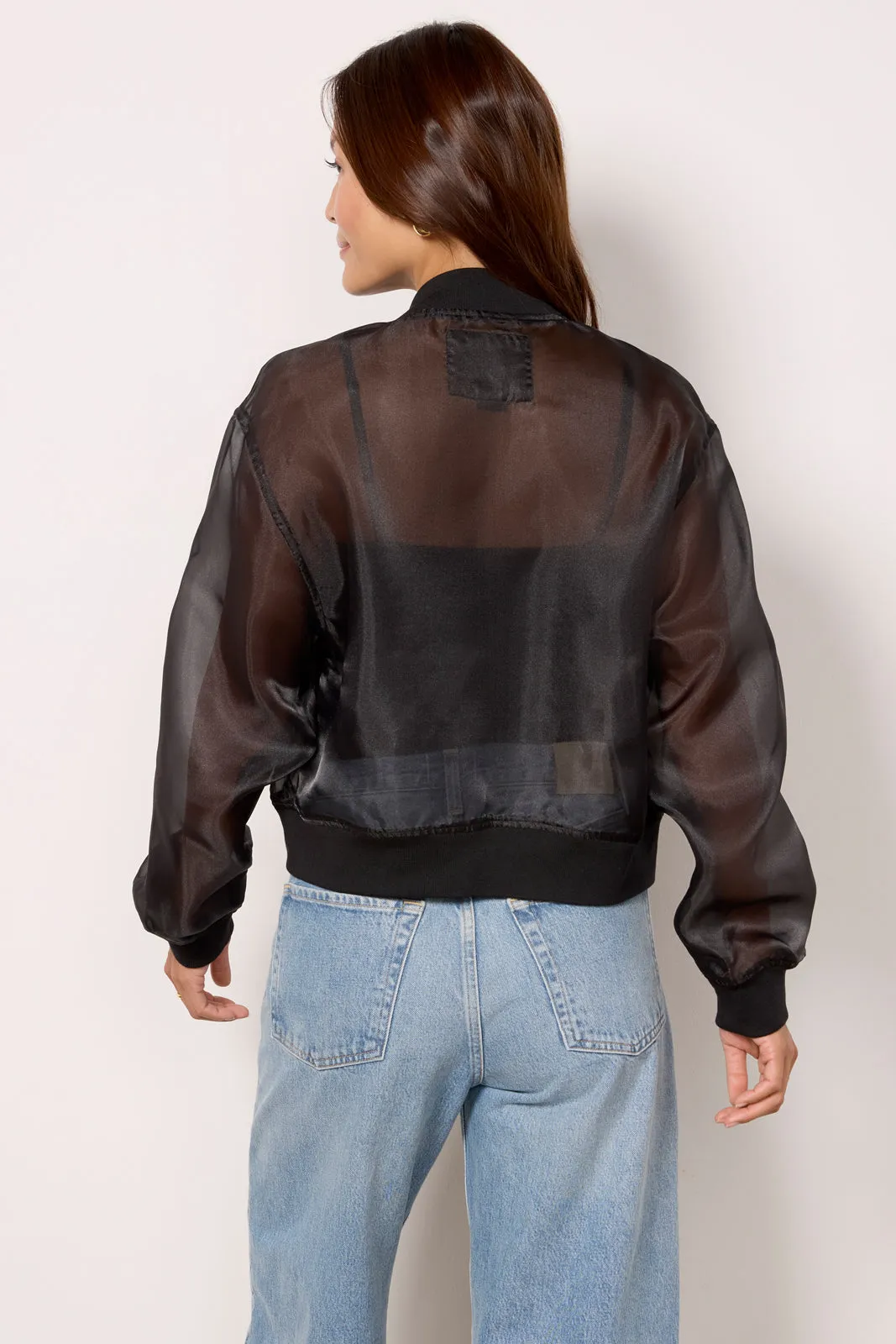 Skyline Organza Bomber