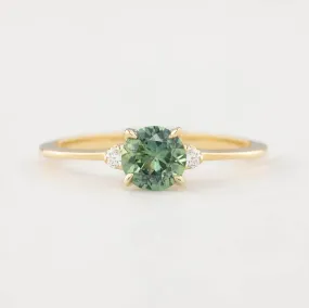 Sofia Ring - 0.72ct Green Sapphire (One of a Kind)