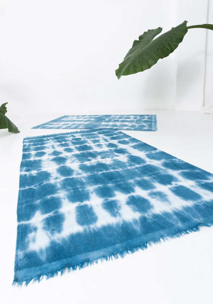 SONGE CASA Azul - Drap de plage Tie & Dye