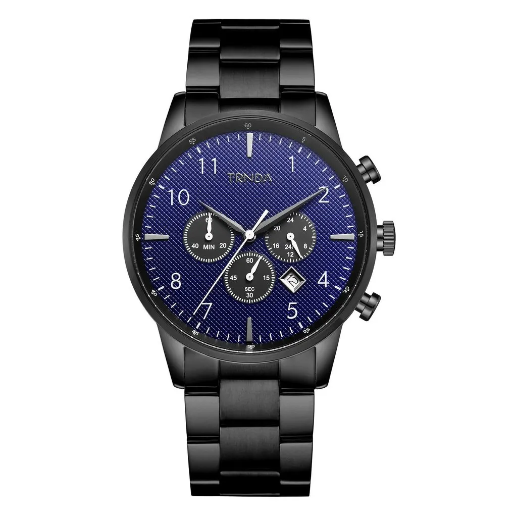 Trnda Stainless Steel Chronograph Men's Watch TR001G2S6-A2B