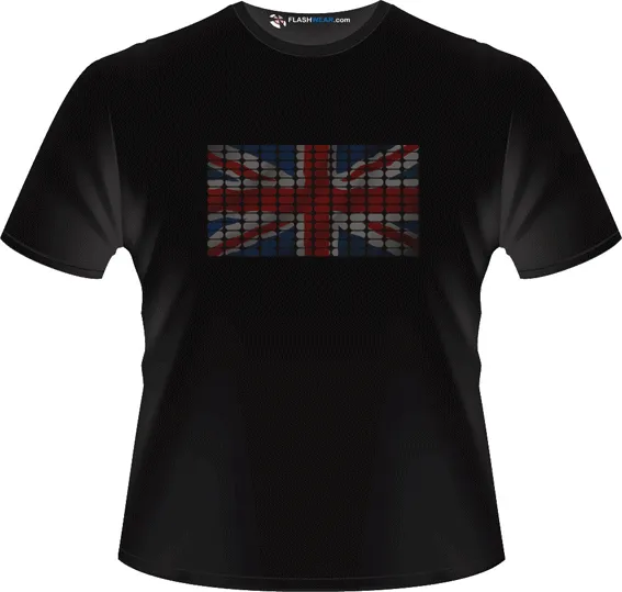 Union Jack Light-up T Shirt