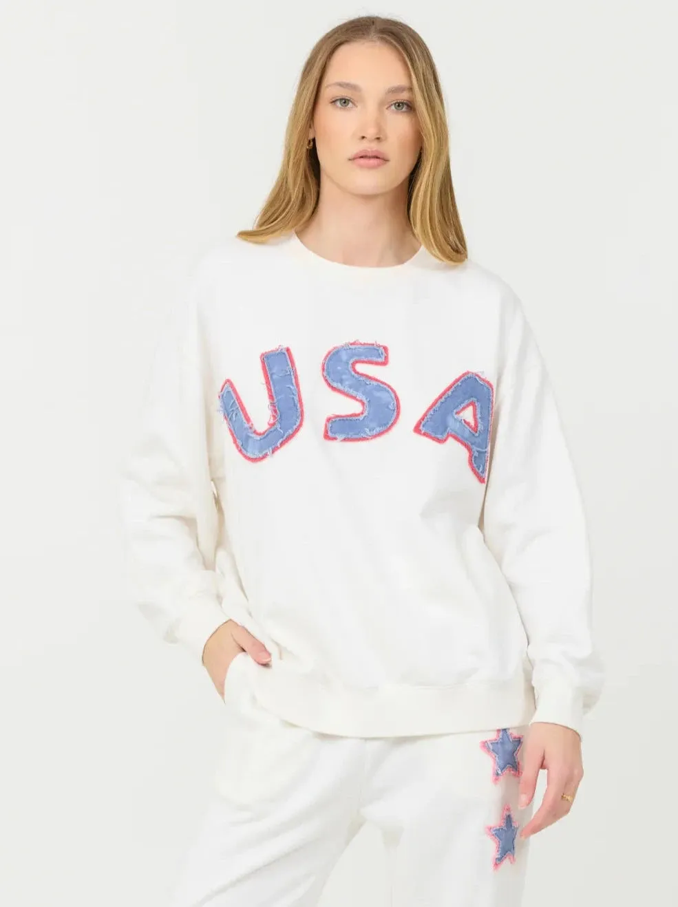 USA French Terry Crewneck