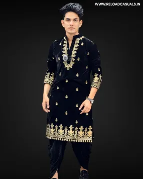 Voguish Designer Kurta & Pyjama - Combo