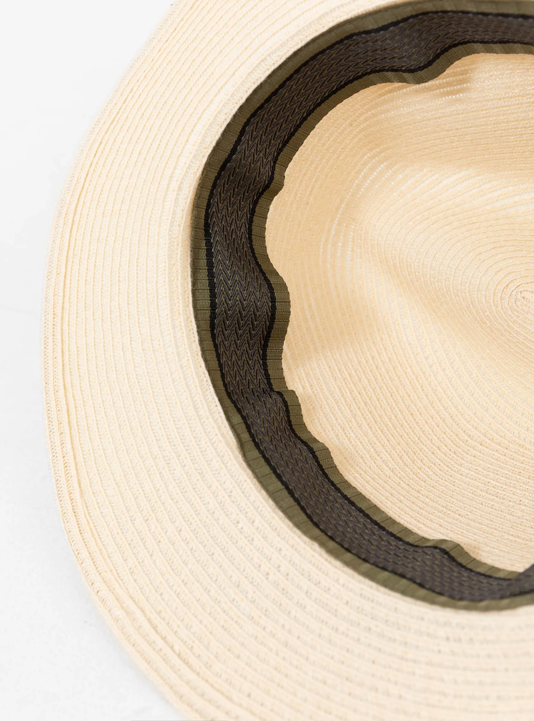 Washable Travel Hat Off White